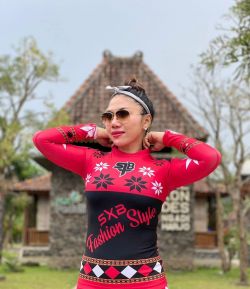  SXB RED STYLE LEAF LONGSLEEVE AND LEGGING