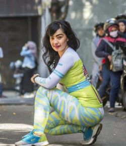 ADIDAS GROOVY LONG SLEEVE + AIMN LION SKIN LEGGING COMPRESSION