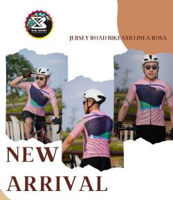 JERSEY ROAD BIKE SXB LINEA ROSA TYPE PRO