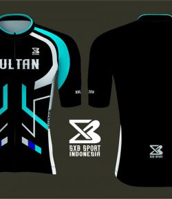 JERSEY ROAD BIKE SXB SPORT ORIGINAL TYPE SULTAN (BLUE)