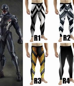 MENS LEGGING ROBO PRINTED COMPRESSION TIGHT