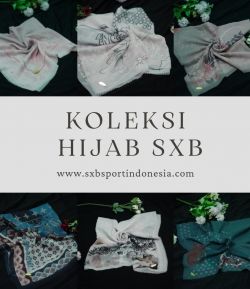 MOTIF HIJAB TERBARU SXB SPORT INDONESIA 2023 ONE 