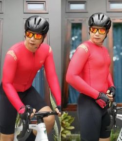 RED FERRARI DISSIDENT GEN 1 ELITE LONG SLEEVE TRISUIT