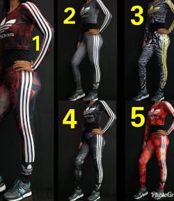 SXB ADIDAS TECHFIT CROP TOP LONG SLEEVE AND LEGGING COMPRESSION