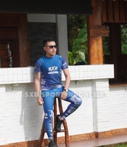 SXB BLUE NIGHT SKY SHORTSLEEVE AND LEGGING