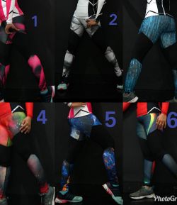 SXB CHEVRON YOGA GYM PRINT LEGGINGS COMPRESSION TIGHT