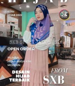 SXB DENIM PURPLE SCARF