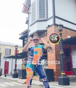 SXB GOALS MOSAIC ORANGE SHORTSLEEVE AND JOGGER