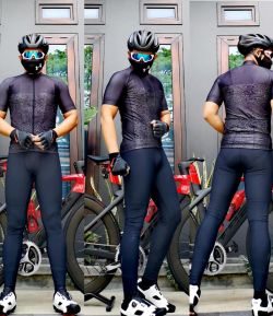 SXB MEGA MENDUNG ROAD BIKE JERSEY SHORT SLEEVE (HITAM)