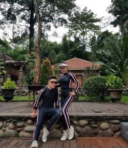 SXB NOVA NVN BLACK STRIP CROP LONG SLEEVE AND LEGGING