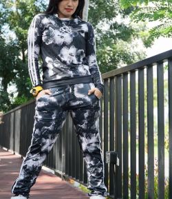 SXB ORIGINALS STREET CREW SWEATSHIRT AND LONG PANTS