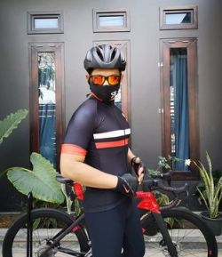 SXB SIMPLICITY BLACK JERSEY ROAD BIKE - PRINT