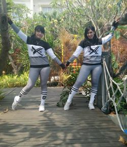 SXB SPLICER SPACE DYE SWEATER AND LEGGING