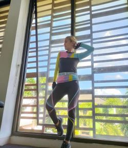 SXB SPORT PE COLOR FULL PRINT LONG SLEEVE AND LEGGING