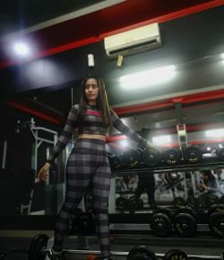 SXB SPORT VARLEY CROP LONG SLEEVE AND LEGGING