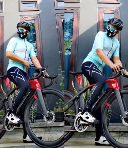 SXB TEMPO ROAD BIKE JERSEY SHORT SLEEVE (TOSCA)