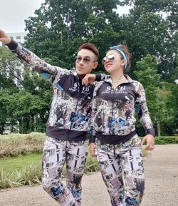 SXB URBAN PLUS COLOR JACKET AND JOGGER