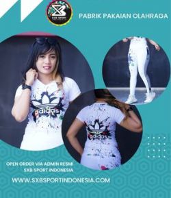 SXB WHITE ADIDAS SPLASH SHORTSLEEVE AND LEGGING